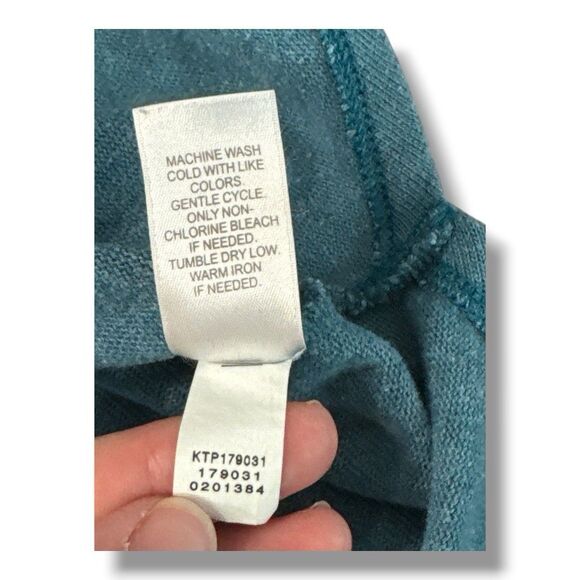 Pure Jill J. Jill Cowl Neck Drop Shoulder Comfortable Lagen Look Pockets Sz S - Picture 10 of 10